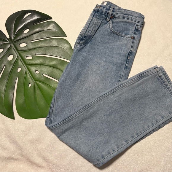 Agolde 90’s Pinch Waist High Rise Straight Jeans - Picture 4 of 9